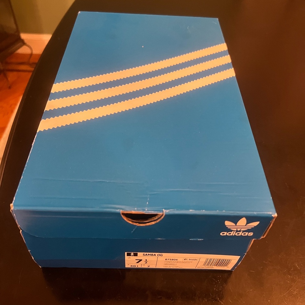 Adidas Samba OG in Black and White - Picture 2 of 7